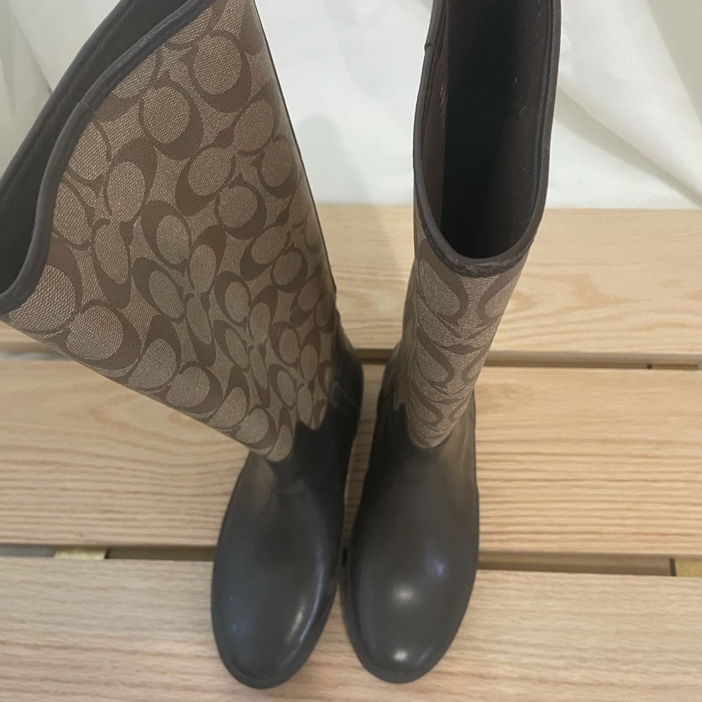 Coach Rain boots - Picture 4 of 5